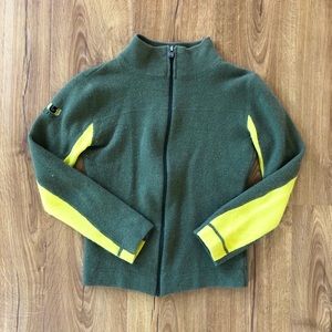 Burton Wool Full Zip Sweater Jacket S/M